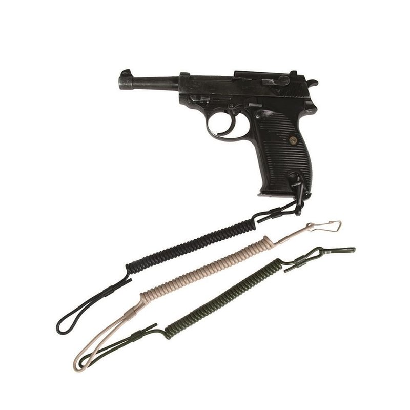 Осигурителен кабел - Pistol Leash, черен