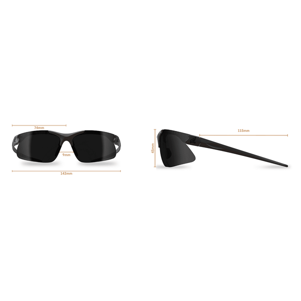 Спортни очила Edge Sharp Edge Thin Temple - комплект с две плаки